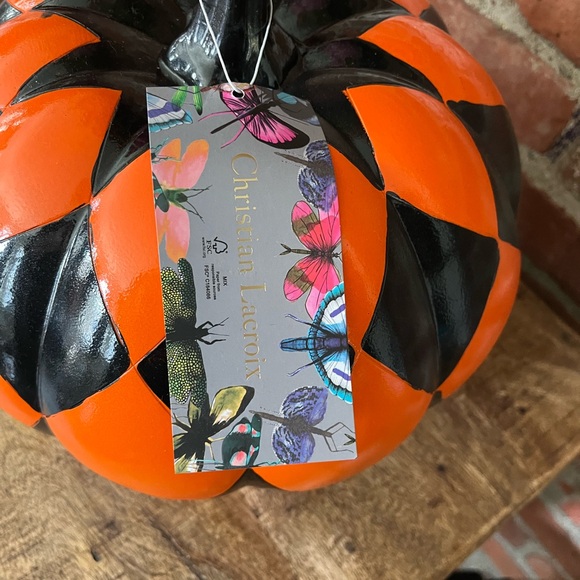 Christian lacroix new with tags, black and orange, gorgeous pumpkin I must have - Picture 6 of 12